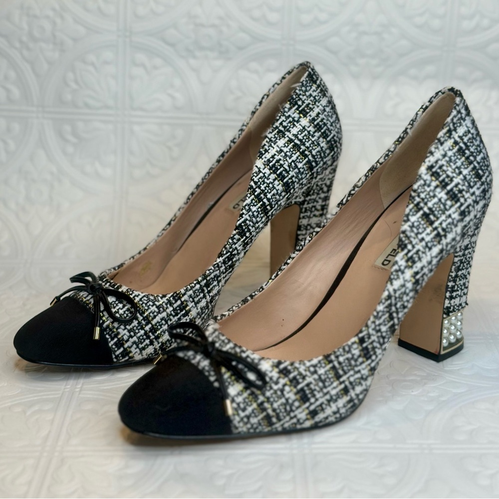 Karl Lagerfeld Tweed and Pearl